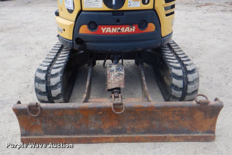 image for item DK5673 2014 Yanmar VIO35-6A  mini excavator