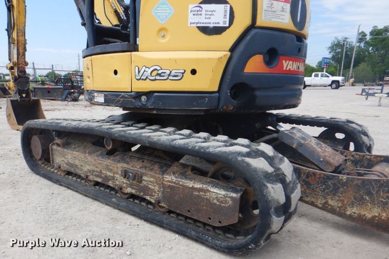 image for item DK5673 2014 Yanmar VIO35-6A  mini excavator
