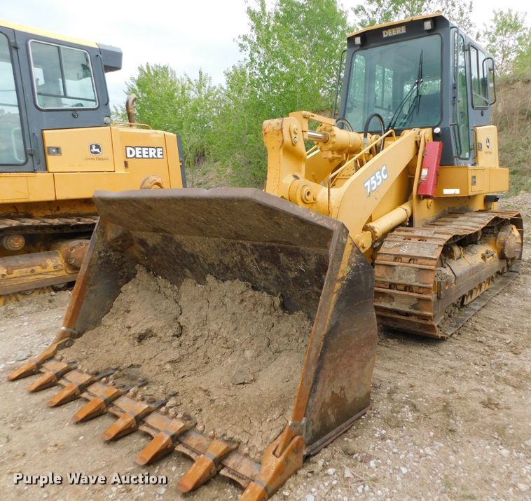 image for item DK8536 2003 John Deere 755C  track loader