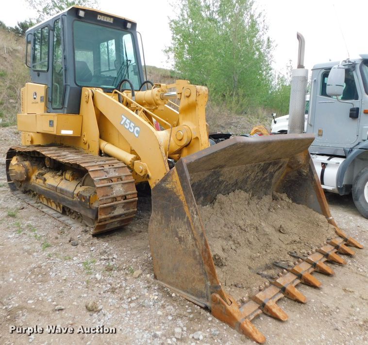 image for item DK8536 2003 John Deere 755C  track loader