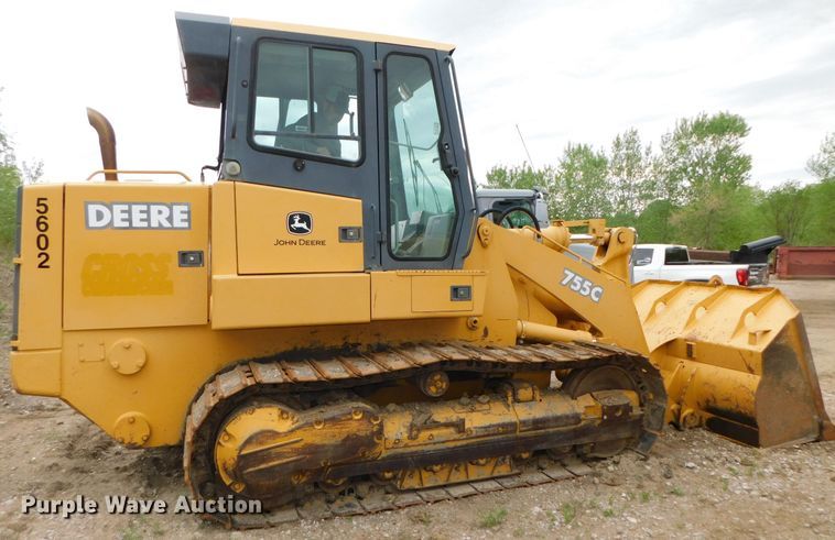 image for item DK8536 2003 John Deere 755C  track loader