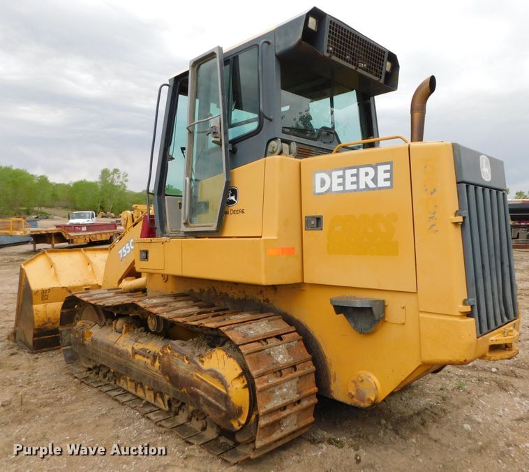 image for item DK8536 2003 John Deere 755C  track loader