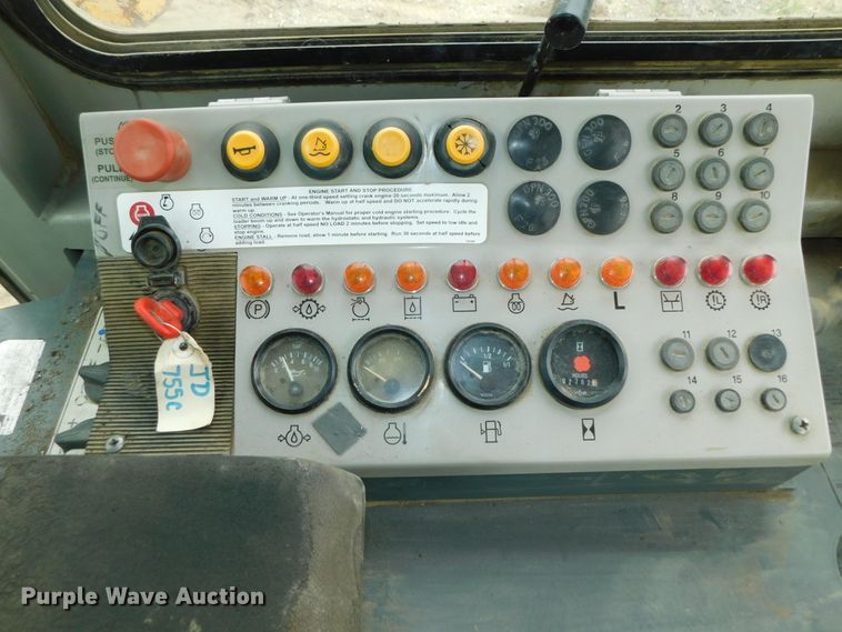 image for item DK8536 2003 John Deere 755C  track loader