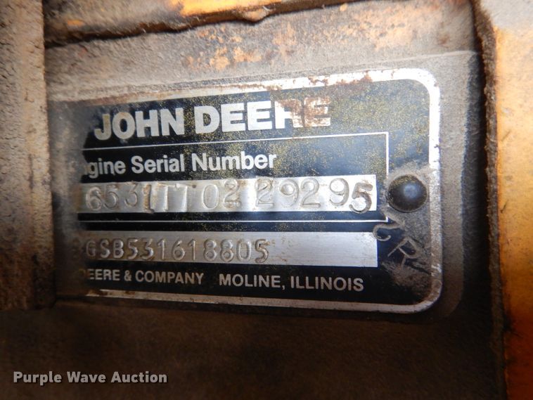 image for item DL8007 1990 John Deere 770  motor grader