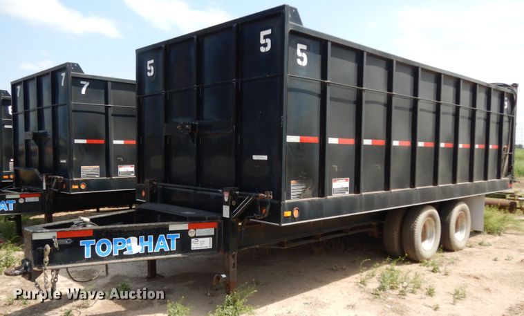 image for item DM2949 2010 Top Hat  end dump trailer