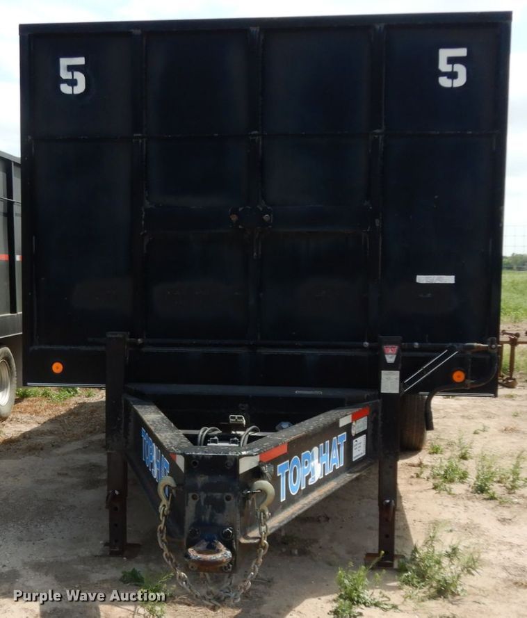image for item DM2949 2010 Top Hat  end dump trailer