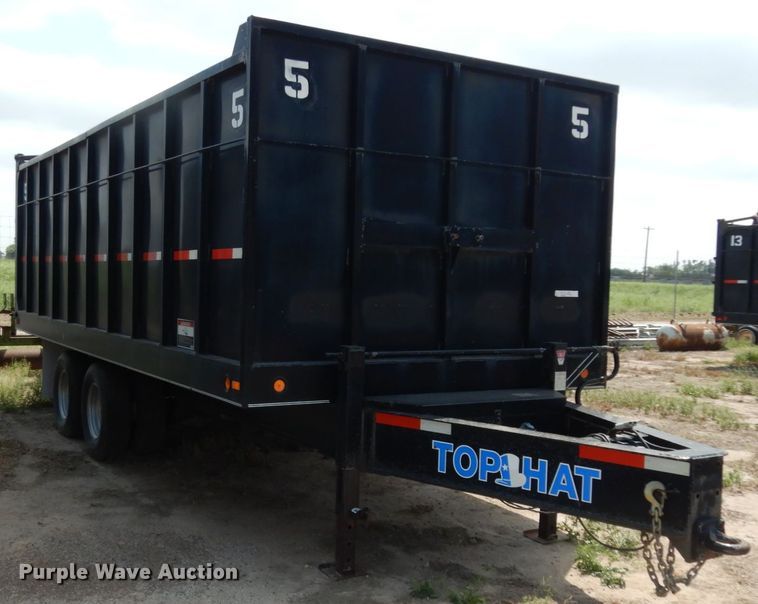 image for item DM2949 2010 Top Hat  end dump trailer