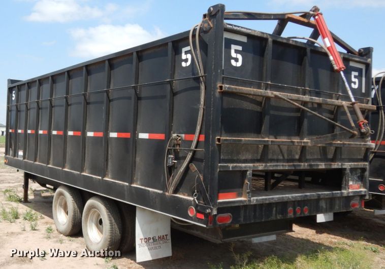 image for item DM2949 2010 Top Hat  end dump trailer