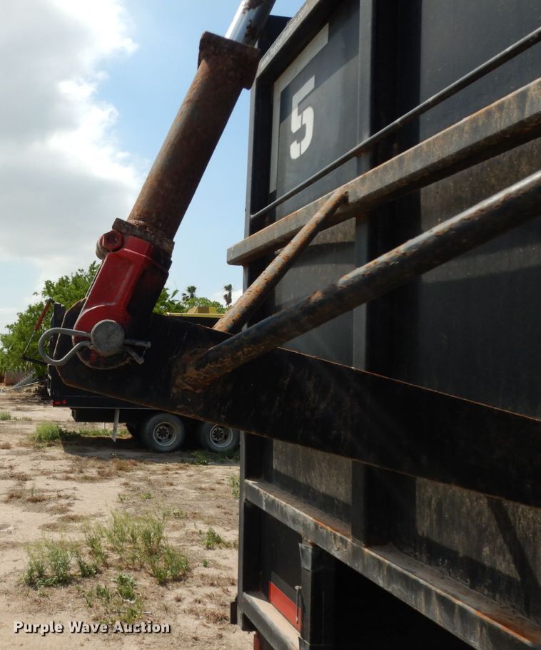 image for item DM2949 2010 Top Hat  end dump trailer