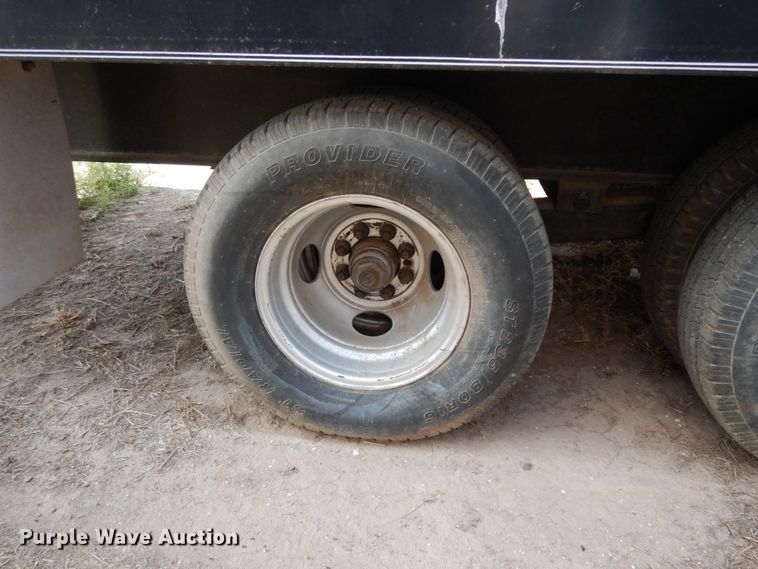 image for item DM2949 2010 Top Hat  end dump trailer