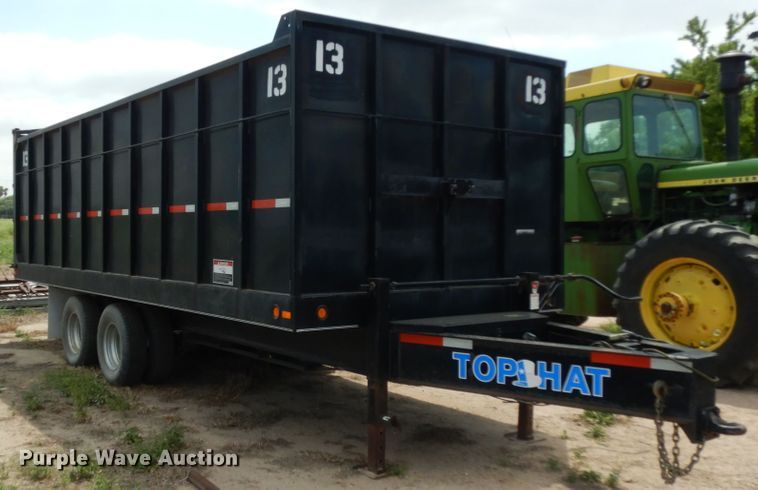 image for item DM2950 2010 Top Hat  end dump trailer