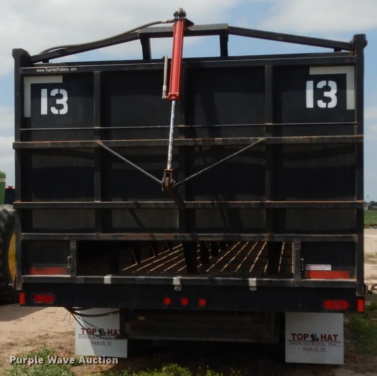 image for item DM2950 2010 Top Hat  end dump trailer