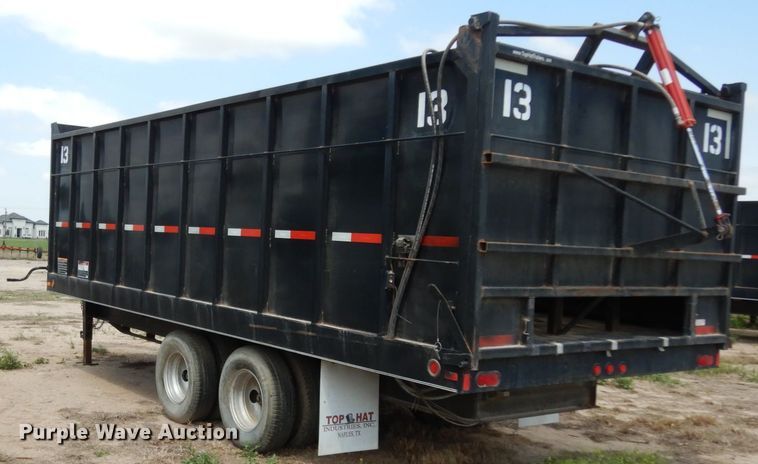 image for item DM2950 2010 Top Hat  end dump trailer