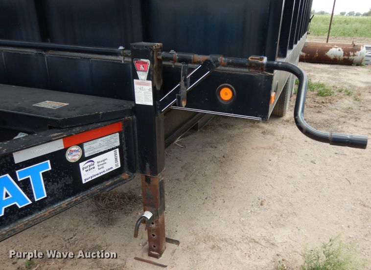 image for item DM2950 2010 Top Hat  end dump trailer