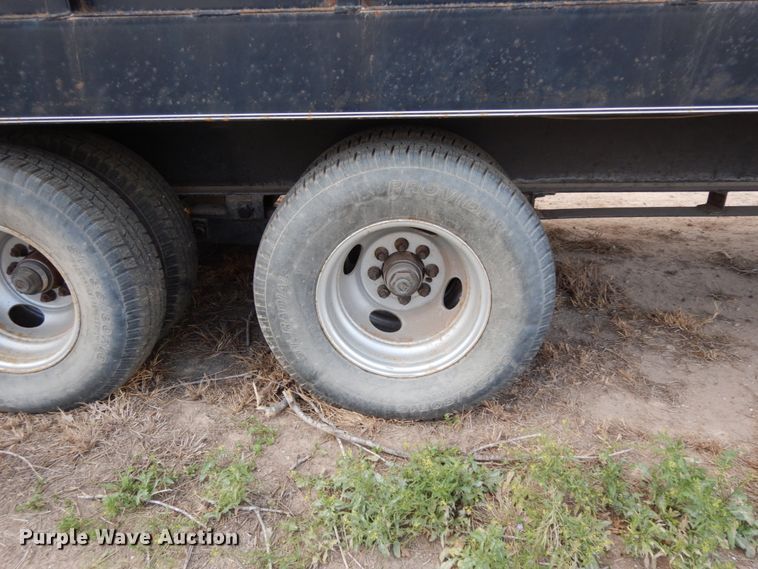 image for item DM2950 2010 Top Hat  end dump trailer