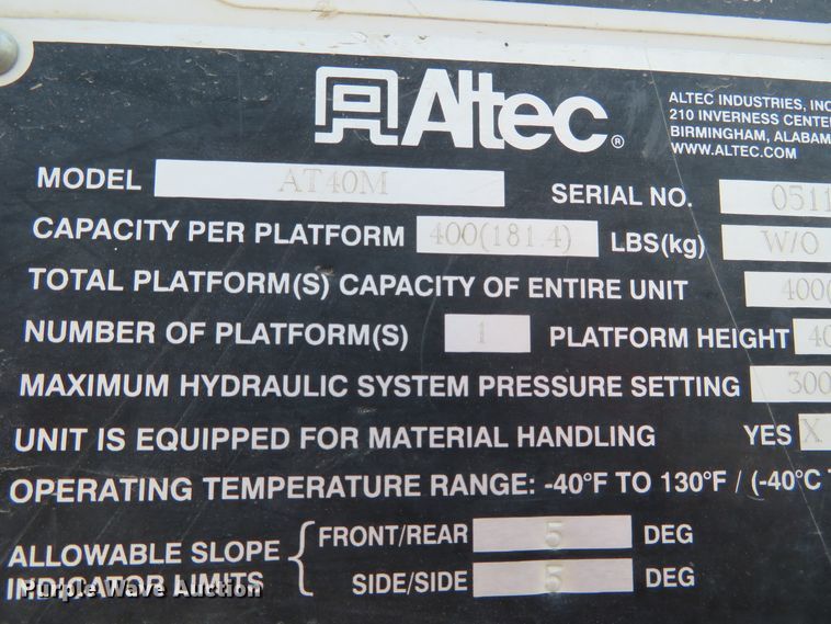 image for item DN5826 2011 Ford F550  bucket truck