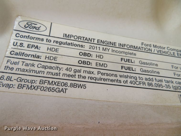 image for item DN5826 2011 Ford F550  bucket truck