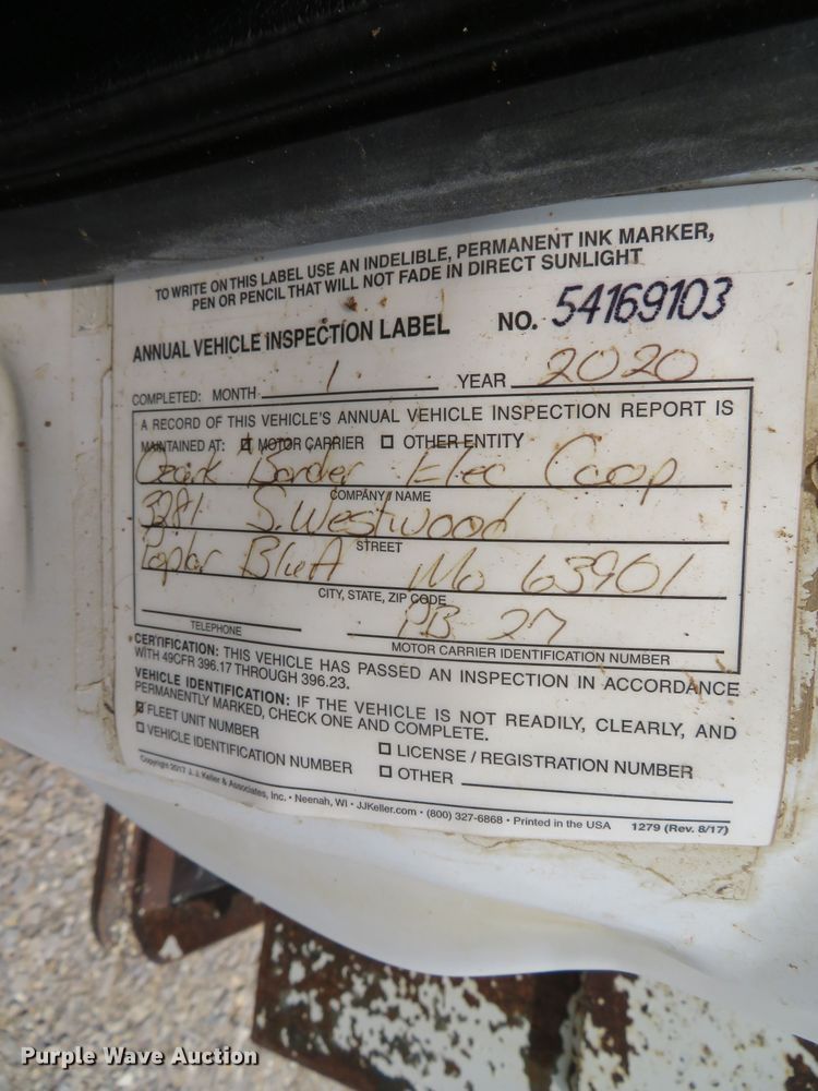 image for item DN5826 2011 Ford F550  bucket truck