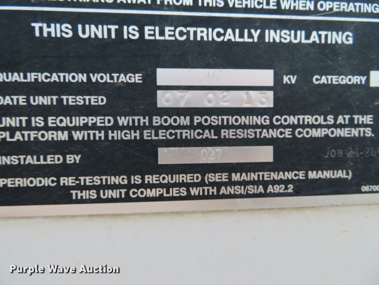 image for item DN5827 2013 Ford F550  bucket truck