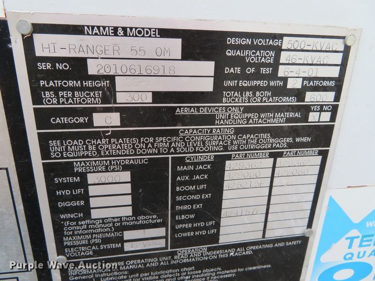 image for item DN5828 2002 Freightliner FL80  bucket truck