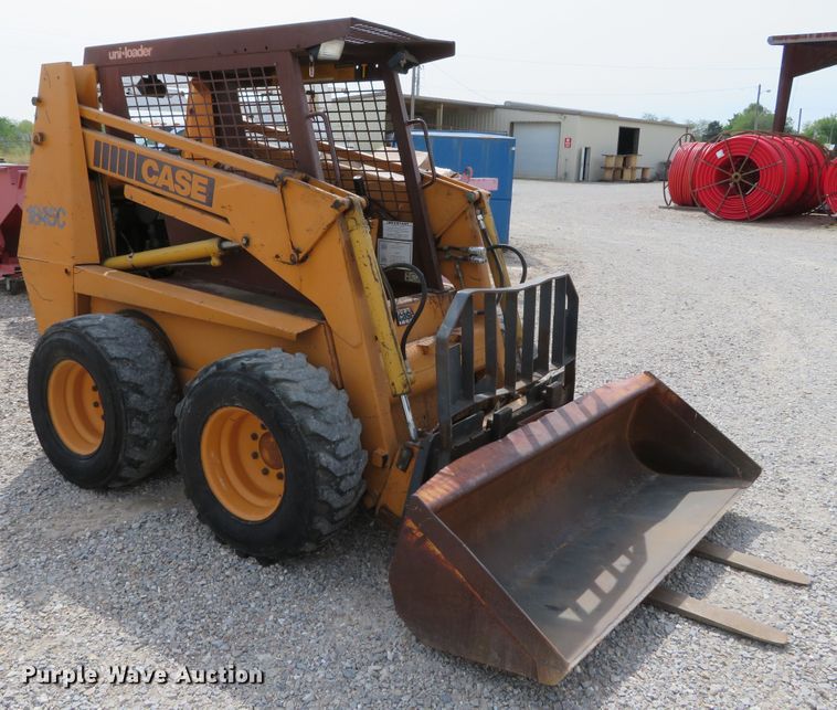 image for item DN5829 1991 Case 1845C  skid steer loader