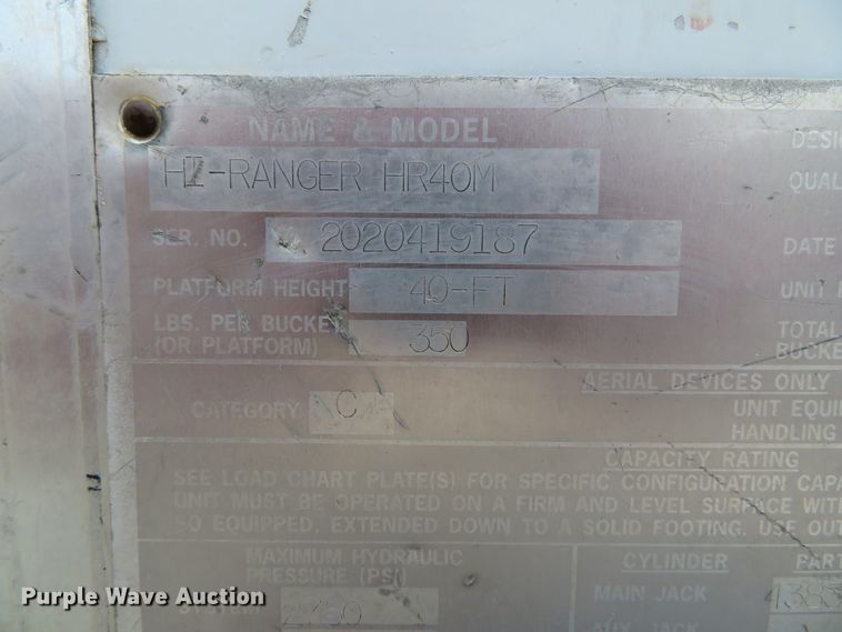 image for item DN5830 2009 Dodge 5500  bucket truck