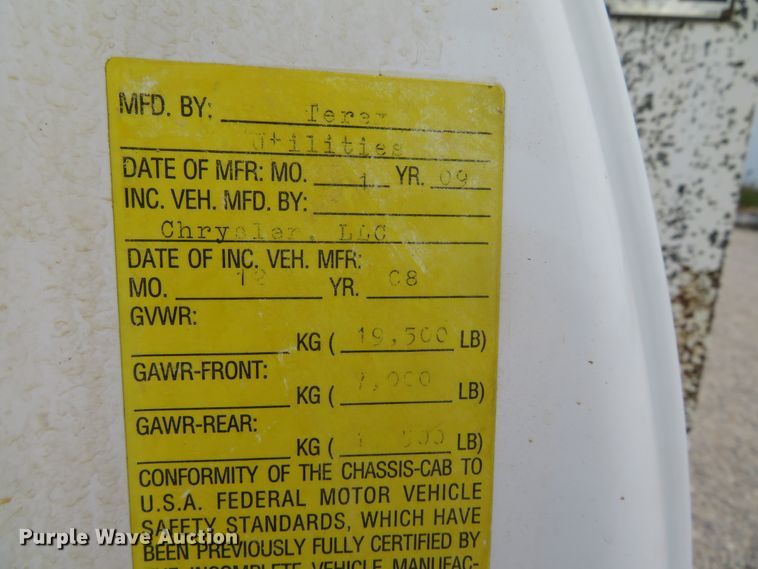 image for item DN5830 2009 Dodge 5500  bucket truck