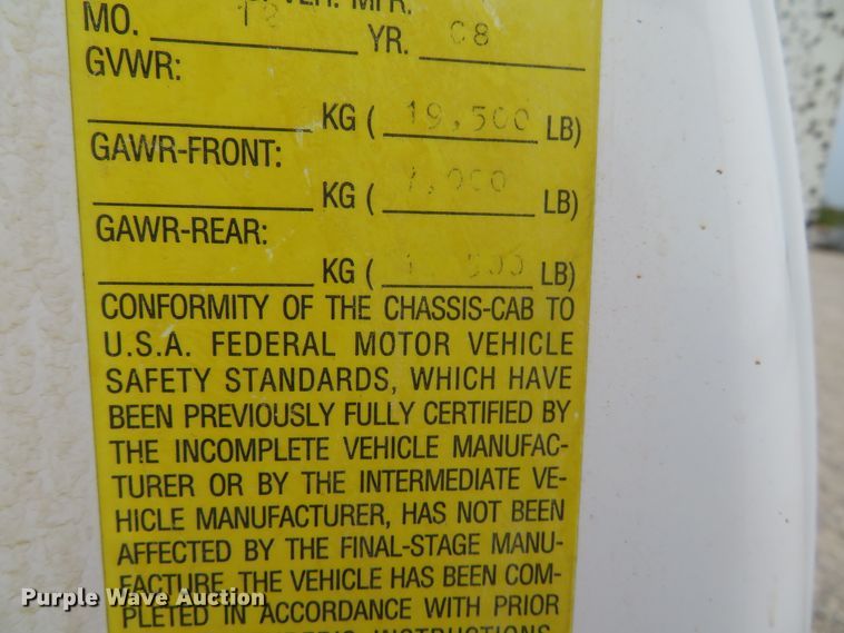 image for item DN5830 2009 Dodge 5500  bucket truck