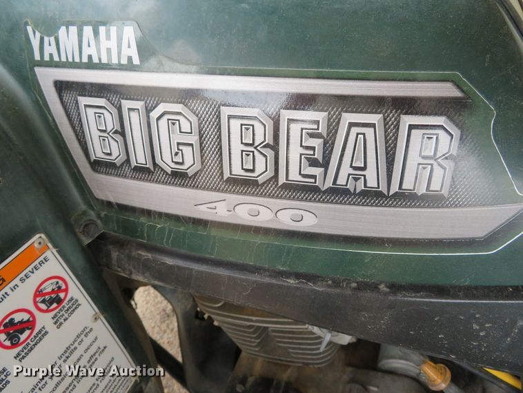 image for item DN5831 2003 Yamaha Big Bear  ATV