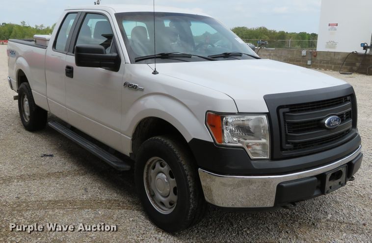image for item DN5834 2014 Ford F150 XL  SuperCab pickup truck
