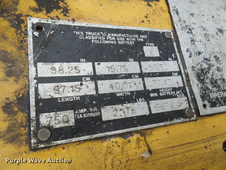 image for item DN6750 2003 Rico PLRDD300  platform truck