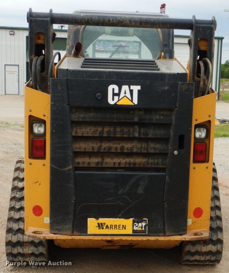 image for item ES9668 2016 Caterpillar 259D  tracked skid steer loader
