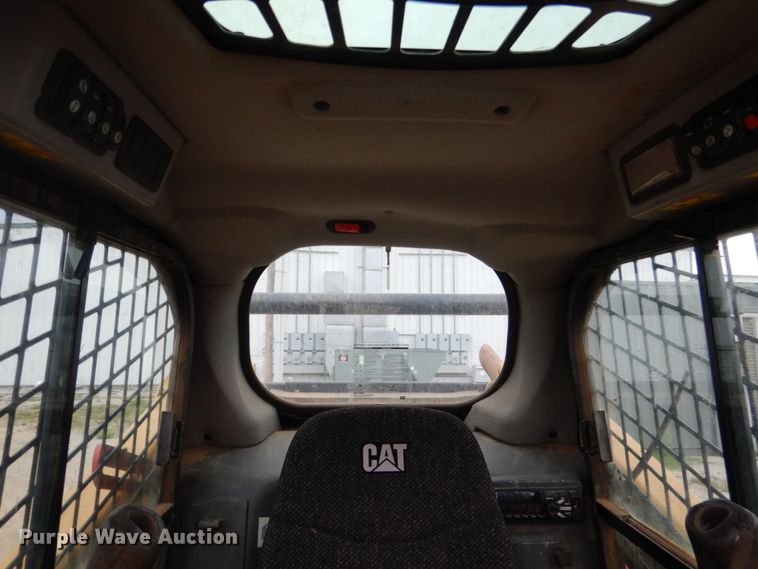 image for item ES9668 2016 Caterpillar 259D  tracked skid steer loader