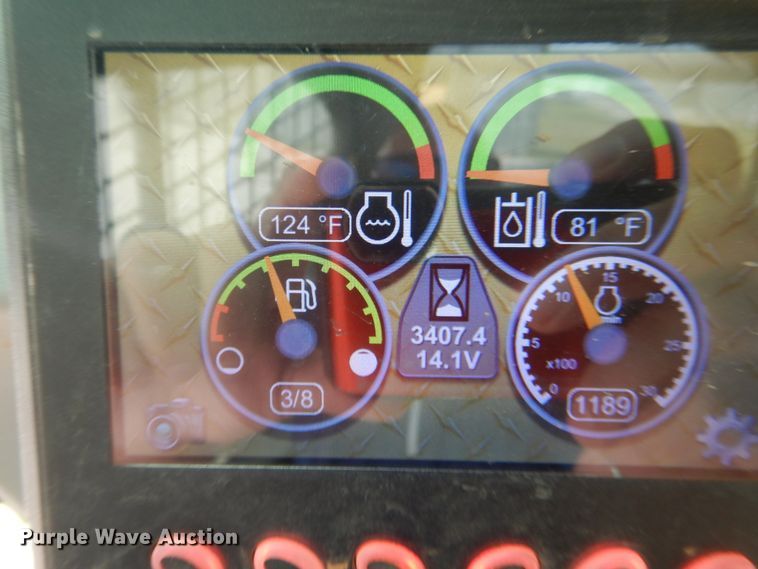 image for item ES9668 2016 Caterpillar 259D  tracked skid steer loader