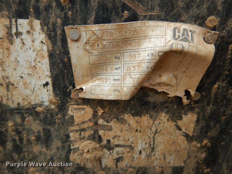 image for item ES9668 2016 Caterpillar 259D  tracked skid steer loader