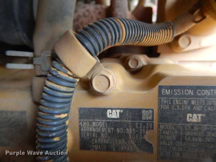 image for item ES9668 2016 Caterpillar 259D  tracked skid steer loader