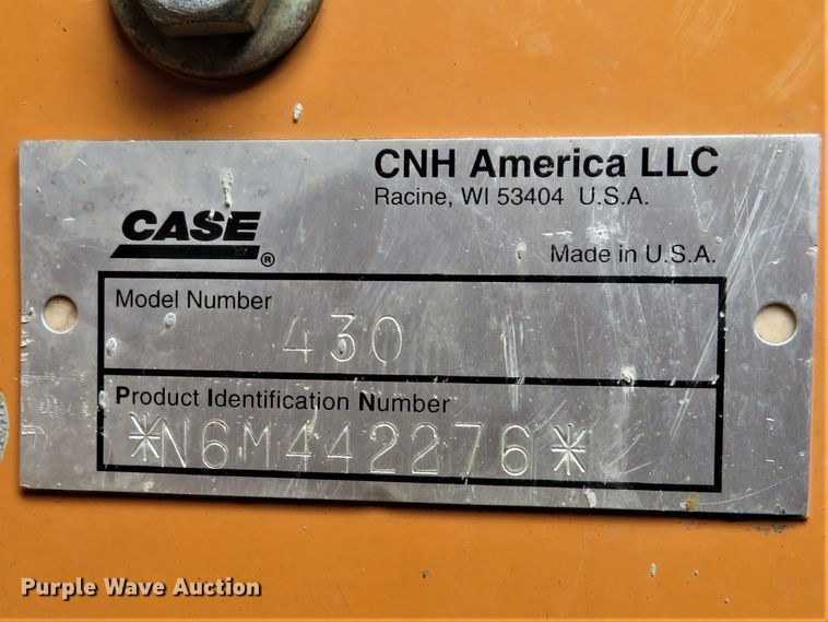 image for item FP9272 2006 Case 430  skid steer loader