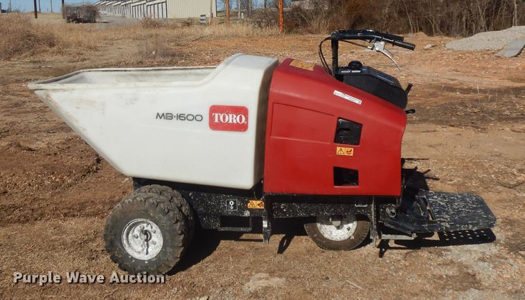 image for item GG9451 2016 Toro MB1600 concrete buggy