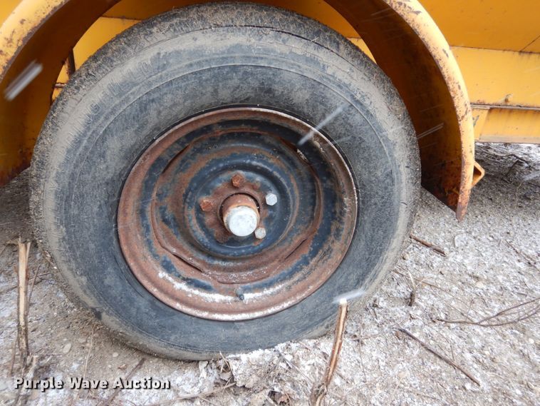 image for item HE9589 Hy Power sewer rodder trailer