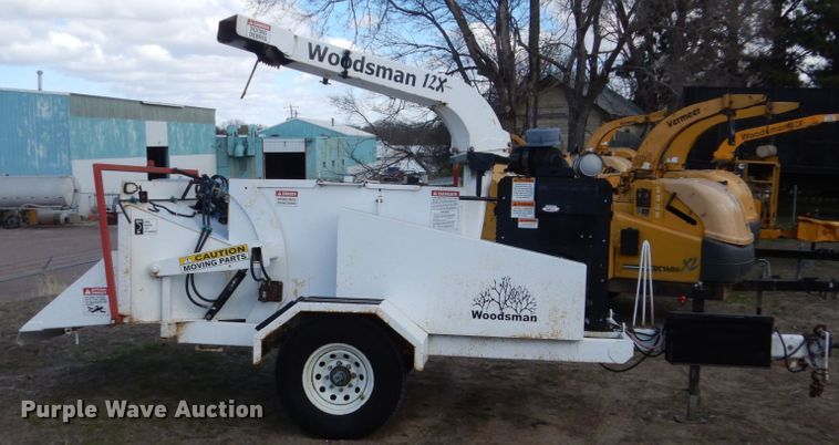 image for item HE9642 Woodsman 12X  wood chipper