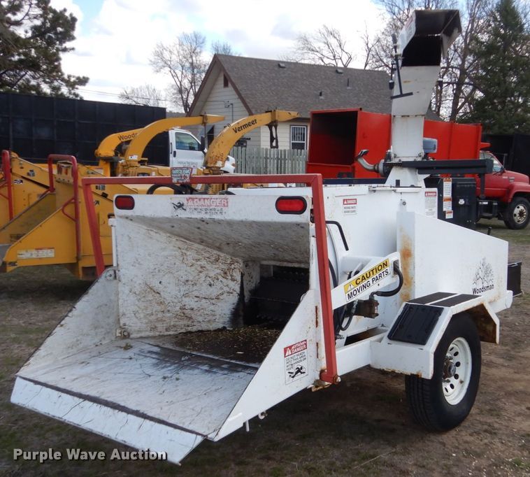 image for item HE9642 Woodsman 12X  wood chipper