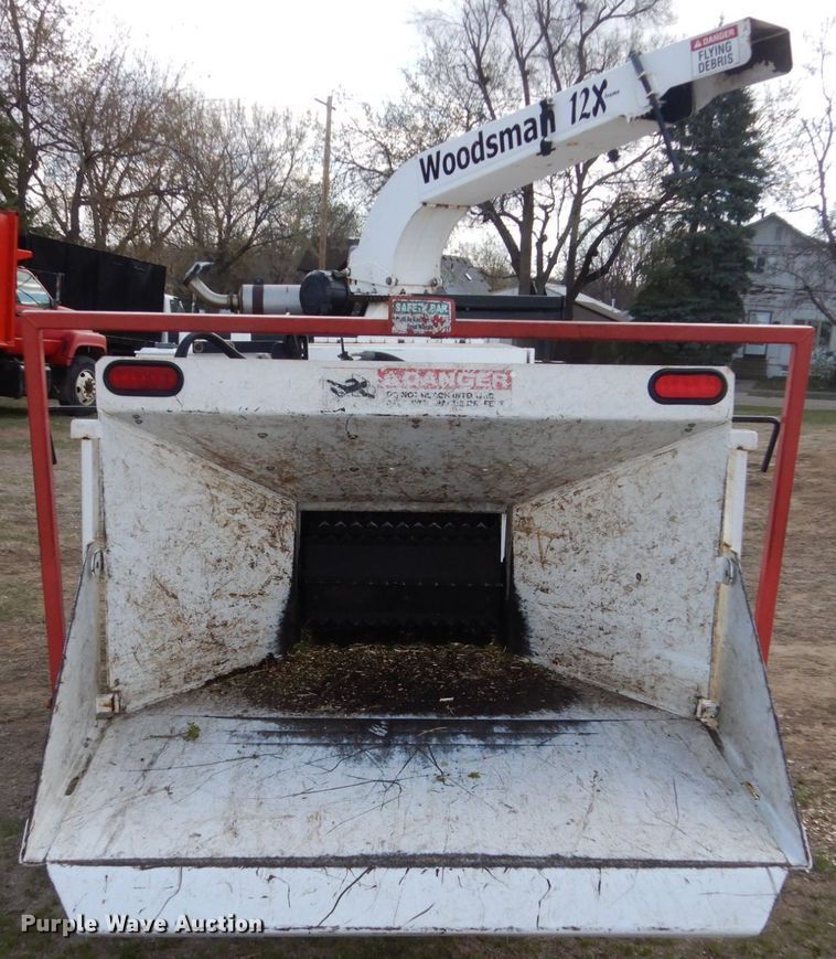 image for item HE9642 Woodsman 12X  wood chipper