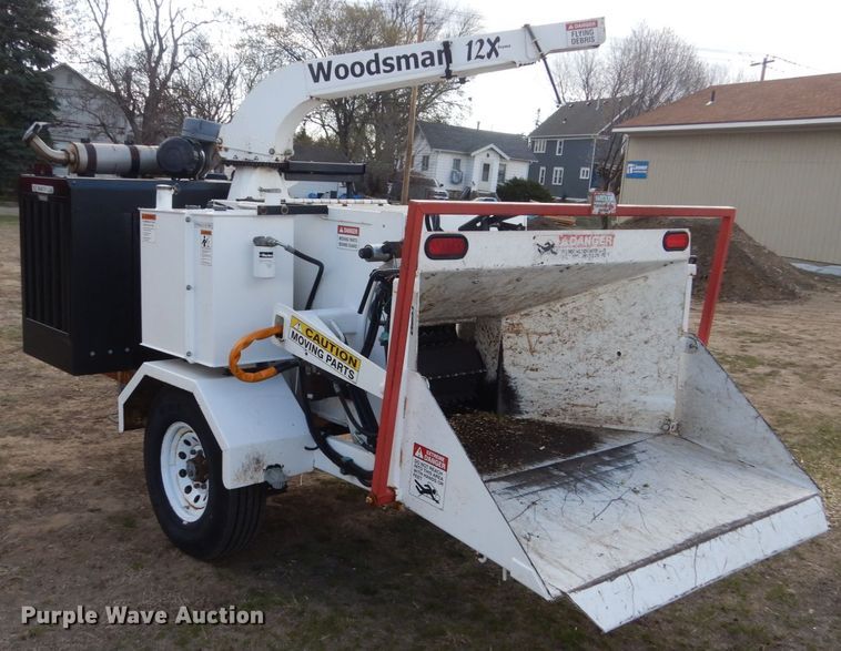 image for item HE9642 Woodsman 12X  wood chipper