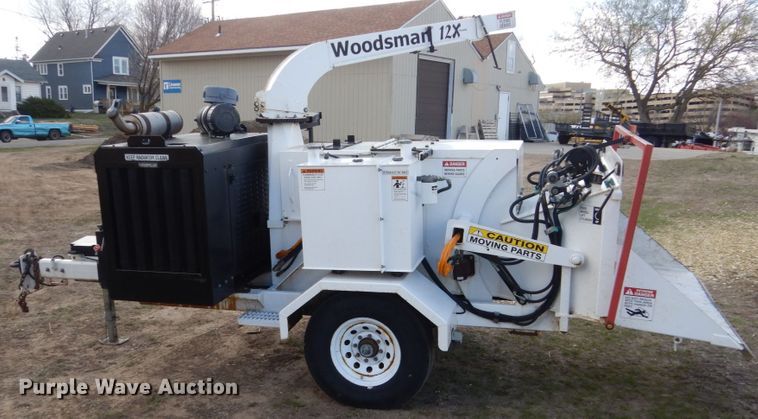 image for item HE9642 Woodsman 12X  wood chipper