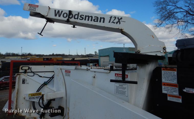 image for item HE9642 Woodsman 12X  wood chipper