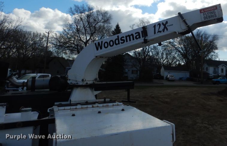 image for item HE9642 Woodsman 12X  wood chipper