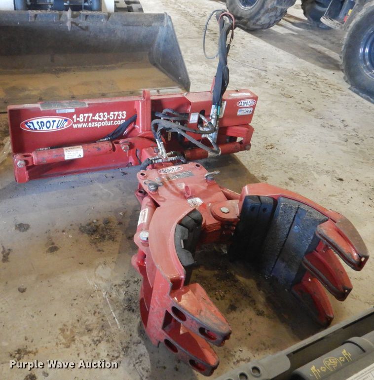 image for item HE9683 EZ Spot  skid steer grapple