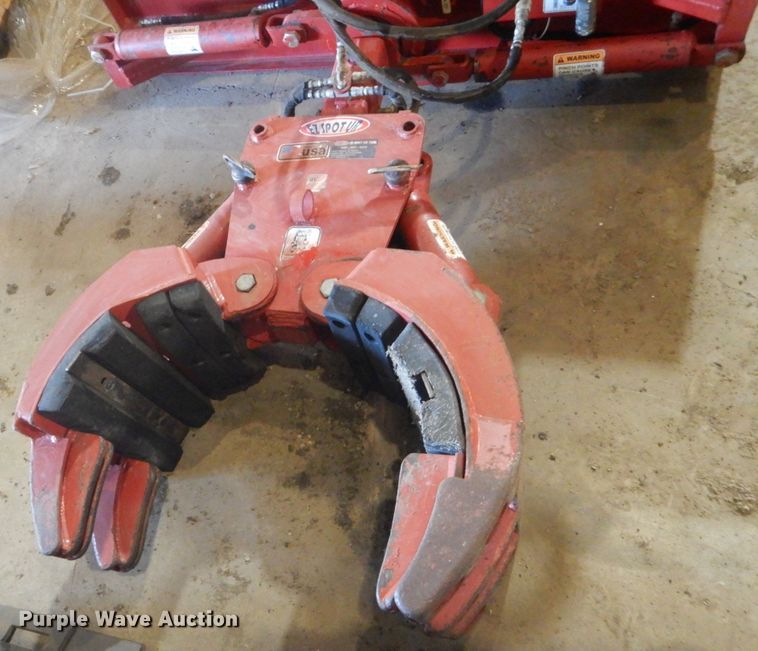 image for item HE9683 EZ Spot  skid steer grapple