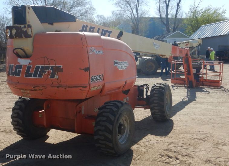 image for item HE9685 2008 JLG 660SJ  boom lift