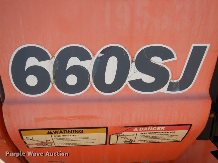 image for item HE9685 2008 JLG 660SJ  boom lift